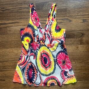 100% silk Trina Turk tank top
